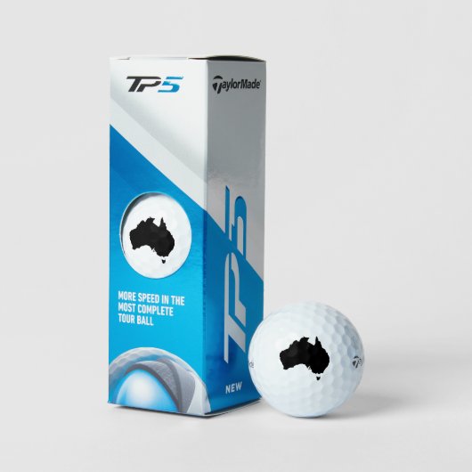 オーストラリア国アイコン TaylorMade ゴルフボール (パッケージング)