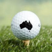 オーストラリア国アイコン TaylorMade ゴルフボール (インサイチュ 木)