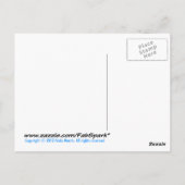 オーストラリア国旗おもしろい魚OZI魚 ポストカード (裏面)