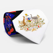 オーストラリア国旗とハートオーストラリア国立プライド ネクタイ (ロール)