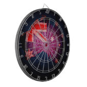 オーストラリア国旗と地図#3 ダーツボード (正面左)