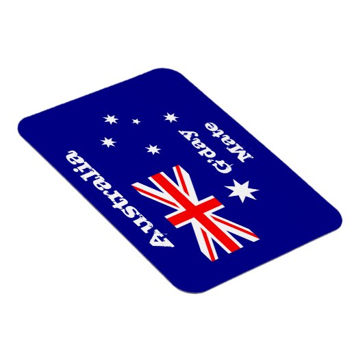 オーストラリア国旗とG'day Mate、休日/スポーツファン マグネット (右側)