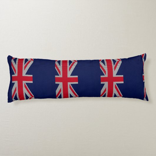 オーストラリア国旗のデザイン炭素繊維クロムデコール ボディピロー (裏面)