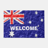 オーストラリア国旗のデザイン ドアマット (正面)