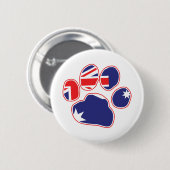 オーストラリア国旗のポープリント 缶バッジ (正面&裏面)