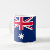 オーストラリア国旗のマグカップ コーヒーマグカップ (正面左)