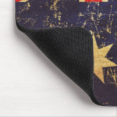 オーストラリア国旗のヴィンテージデザイン マウスパッド (コーナー)