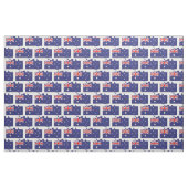 オーストラリア国旗の地図のアウトライン ファブリック (ファットクウォーター)