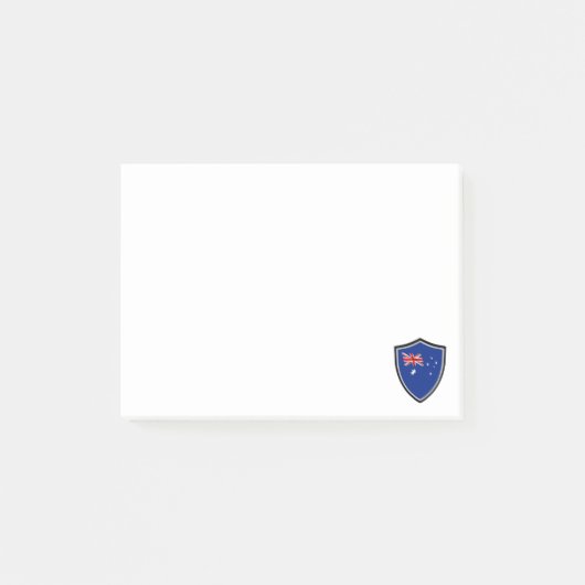 オーストラリア国旗の投稿記録 ポストイット (正面)