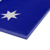 オーストラリア国旗の背景を持つコアラ カッティングボード (角)