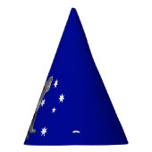 オーストラリア国旗の背景を持つコアラ パーティーハット (右)