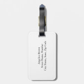 オーストラリア国旗の荷物タグ ラゲッジタグ (裏面縦)