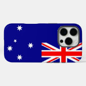 オーストラリア国旗のApple iPhone 16 Pro Case-Mate iPhoneケース (裏面 (横))