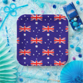 オーストラリア国旗プリント紙パーティープレート ペーパープレート (パーティー)