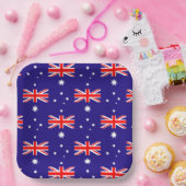 オーストラリア国旗プリント紙パーティープレート ペーパープレート (パーティー)