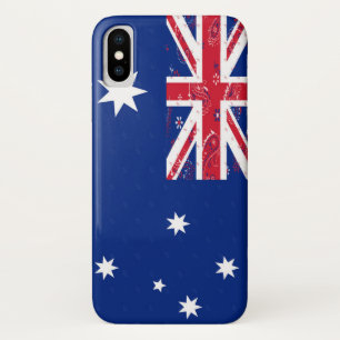 オーストラリア国旗電話事例 iPhone X ケース