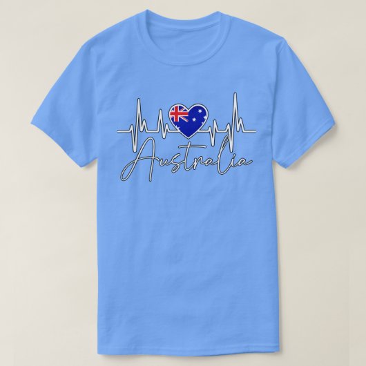 オーストラリア国旗4 Tシャツ (デザイン正面)