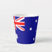 オーストラリア国旗 カフェラテマグ (正面)