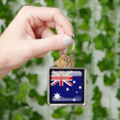 オーストラリア国旗 キーホルダー (手)