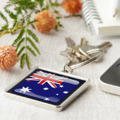 オーストラリア国旗 キーホルダー (側面)