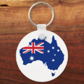 オーストラリア国旗 キーホルダー (正面)