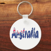 オーストラリア国旗 キーホルダー (正面)