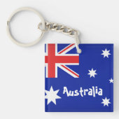 オーストラリア国旗 キーホルダー (正面)