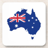 オーストラリア国旗 コースター (正面)
