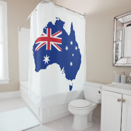 オーストラリア国旗 シャワーカーテン