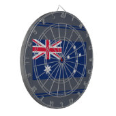 オーストラリア国旗 ダーツボード (正面左)