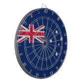 オーストラリア国旗 ダーツボード (正面左)