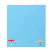 オーストラリア国旗 ノートパッド (正面)