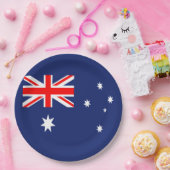 オーストラリア国旗 ペーパープレート (パーティー)