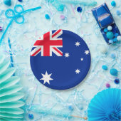 オーストラリア国旗 ペーパープレート (パーティー)