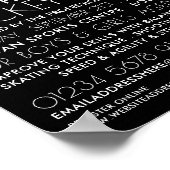 オーストラリア国旗、ホッケー選手、キャ広告ンプ ポスター (角)