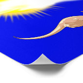 オーストラリア国旗 ポスター (角)