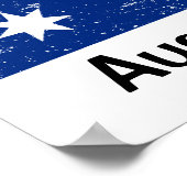 オーストラリア国旗 ポスター (角)