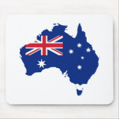 オーストラリア国旗 マウスパッド (正面)