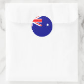 オーストラリア国旗 ラウンドシール (バッグ)