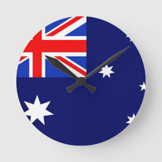 オーストラリア国旗 ラウンド壁時計