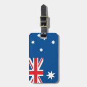 オーストラリア国旗 ラゲッジタグ (正面縦)