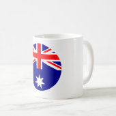 オーストラリア国旗 – 円館ザズレ コーヒーマグカップ (正面右)