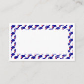 オーストラリア国旗 |愛国心パーソナライズされた 名刺 (裏面)