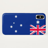 オーストラリア国旗 Case-Mate iPhoneケース (裏面(横))