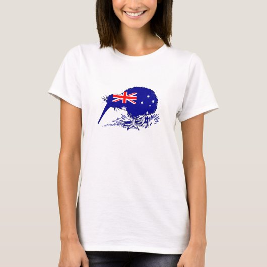 オーストラリア国旗 – Kiwi Bird Tシャツ (正面)