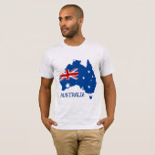 オーストラリア国旗 Tシャツ (正面フル)