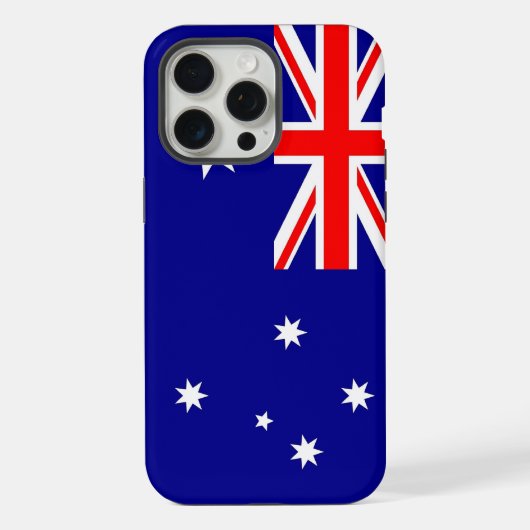オーストラリア国旗iPhone 15 Pro Maxケース iPhoneケース (裏面)