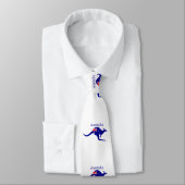 オーストラリア国旗Kangaroo Thunder_Cove ネクタイ (タイ)