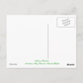 オーストラリア国王のパロットポスター ポストカード (裏面)