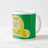 オーストラリア国籍パーティー祝い贈り物 ジャンボコーヒーマグカップ (正面右)